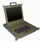 JGKVM-1701 1U高 機架式加固KVM控制臺